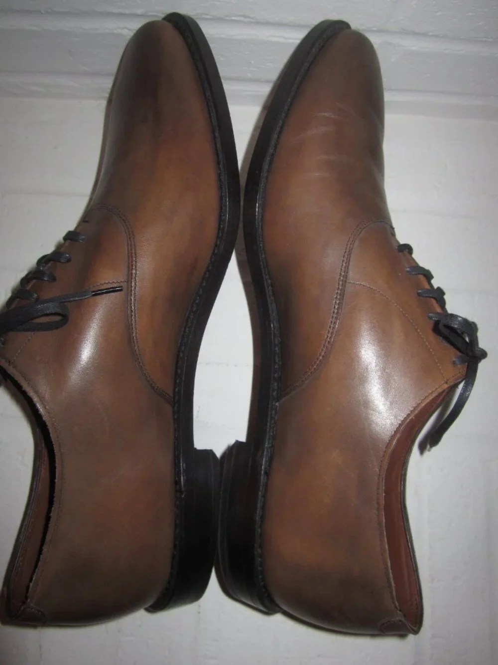 ALLEN EDMONDS CARLYLE Plain Toe Oxford Balmoral Shoes 8834 Men’s 13 D